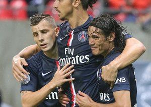 زلاتان ایبراهیموویچ|پاریس سن ژرمن 2-2 رنس / لوشامپيونه