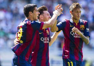 شادی خط آتش بارسلونا