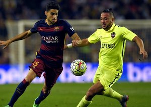 مارک بارترا|بارسلونا 4 - 1 لوانته / لالیگا / گزراش تصویری