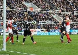 اليوير ژیرود|نیوکاسل 1 - 2 آرسنال / لیگ جزیره