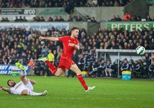 جردن هندرسون|سوانسی 0 - 1 لیورپول / لیگ جزیره