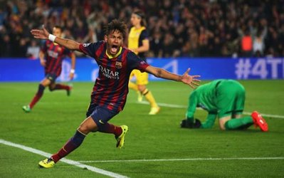 نیمار بارسا را از شکست خانگی نجات داد/ گام بلند اتلتیکو برای صعود