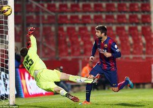 جرارد پیکه|بارسلونا 1-1 اسپانیول / سوپرکاپ کاتالونیا