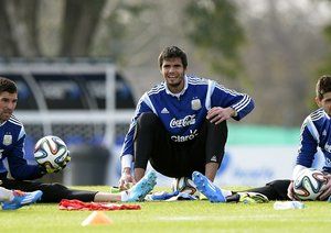 سرخيو جرمن رومرو|تمرین تیم ملی آرژانتین