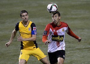 عکس العمل بازیکن اتلتیکو|اِل هوسپیتالِت 0 - 3 اتلتیکو مادرید / جام حذفی