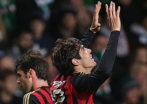 سلتیک 0-3 آث میلان / گروه H لیگ قهرمانان اروپا