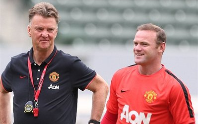 تصاویر روز| تمرینات شاد و مفرح شیاطین سرخ در لس آنجلس