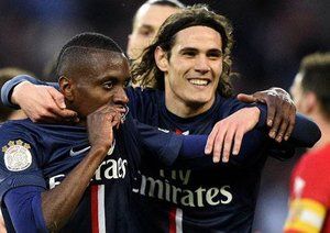 ادینسون کاوانی|پاریس سن ژرمن 4 - 1 لنز / لوشامپیونه