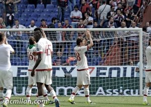 تشکر بازیکنان میلان از هواداران