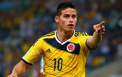 جیمز رودریگوئز بازیکن سال کلمبیا شد